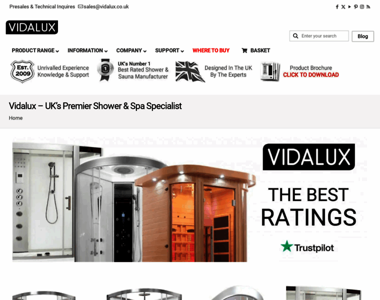Vidalux.co.uk thumbnail