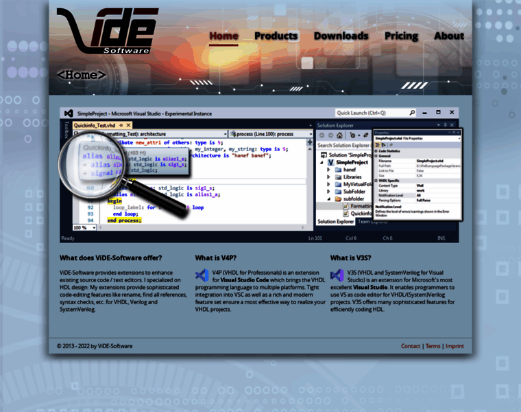 Vide-software.at thumbnail