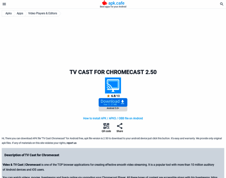 Video-and-tv-cast-chromecast.apk.cafe thumbnail