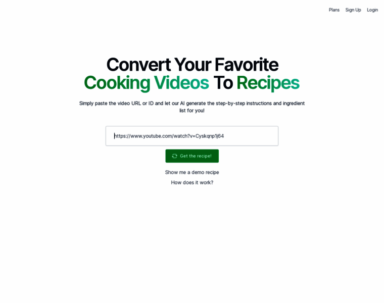Video2recipe.com thumbnail Video2recipe.com thumbnail