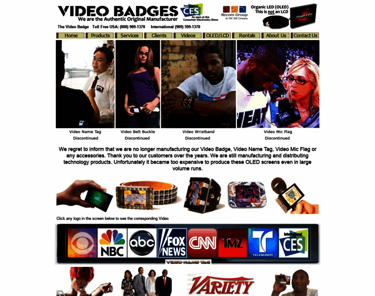 Videobadges.com thumbnail