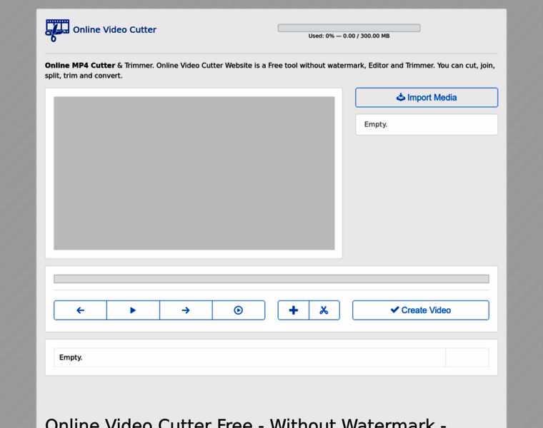 Videocutter.in thumbnail