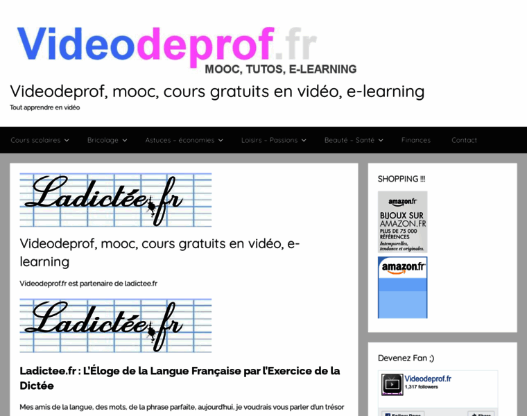 Videodeprof.fr thumbnail