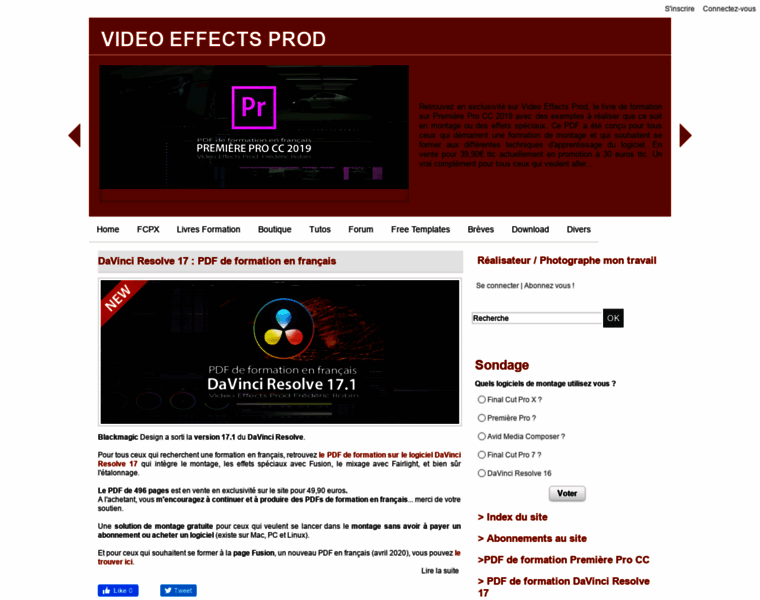 Videoeffectsprod.fr thumbnail