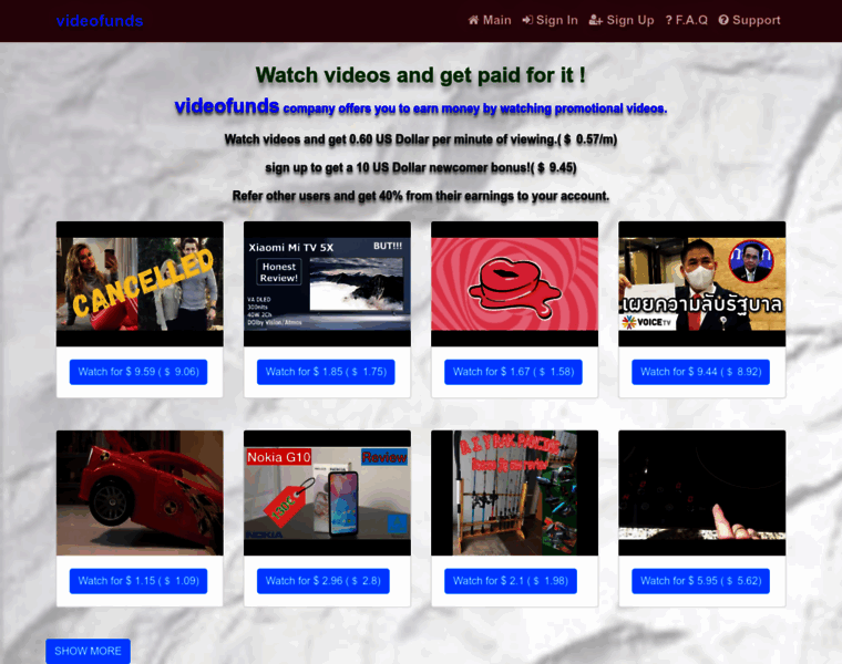 Videofunds.homes thumbnail