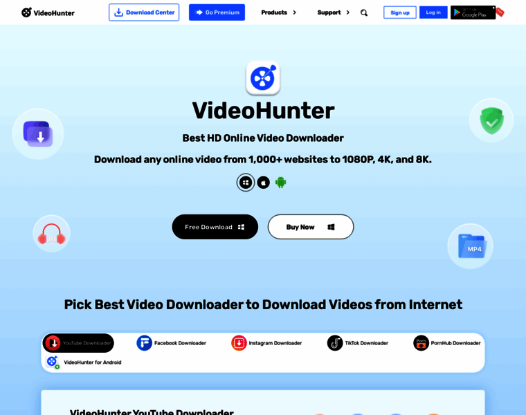Videohunter.net thumbnail