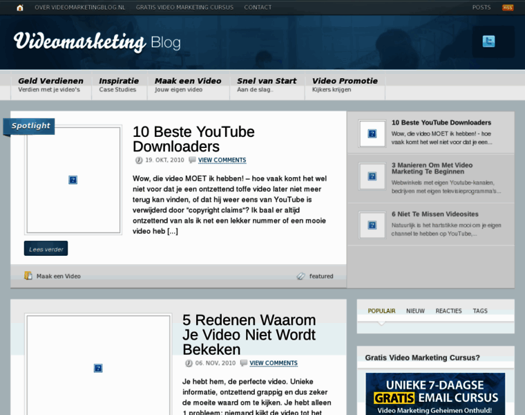 Videomarketingblog.nl thumbnail