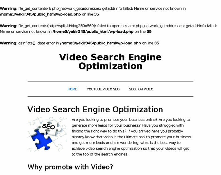 Videosearchengineoptimization2.com thumbnail