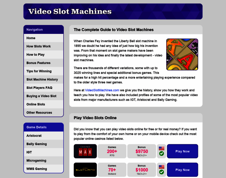 Videoslotmachines.com thumbnail