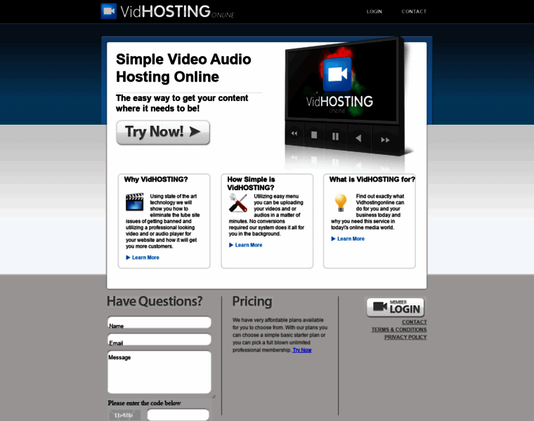 Vidhostingonline.com thumbnail