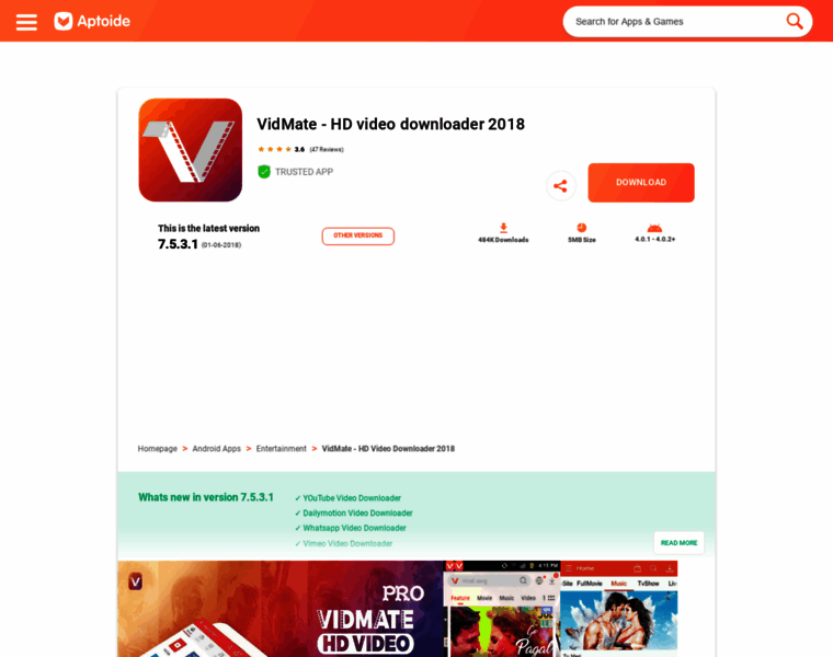 Vidmate-hd-video-downloader-2017.en.aptoide.com thumbnail