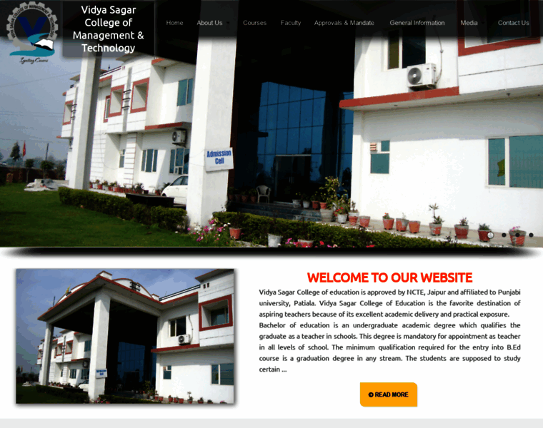 Vidyasagarcollege.in thumbnail