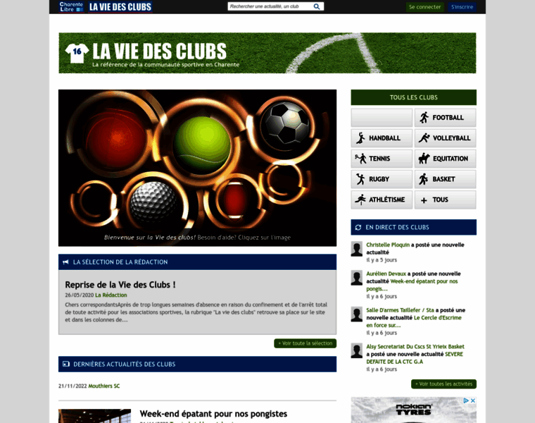 Viedesclubs.charentelibre.fr thumbnail