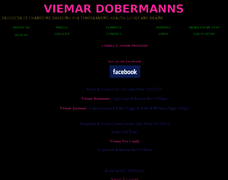Viemardobermanns.co.uk thumbnail