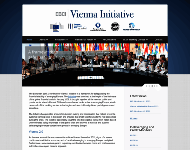 Vienna-initiative.com thumbnail