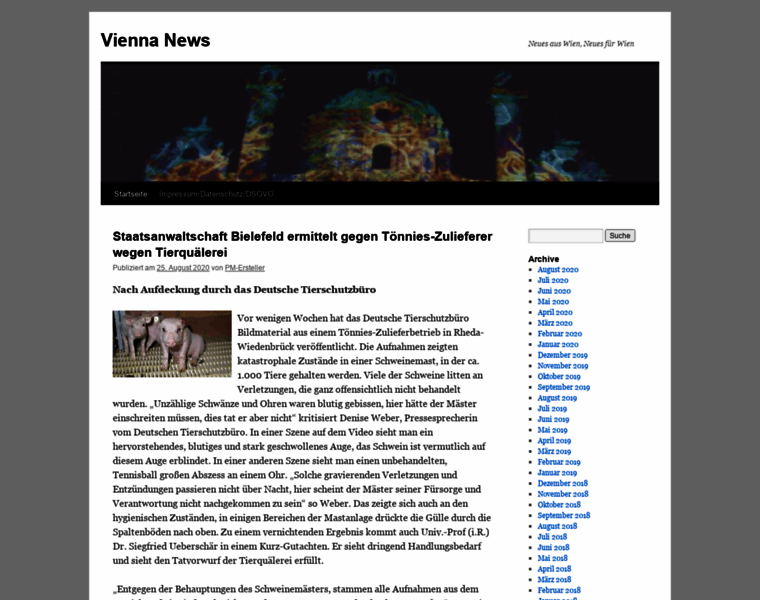 Vienna-news.com thumbnail