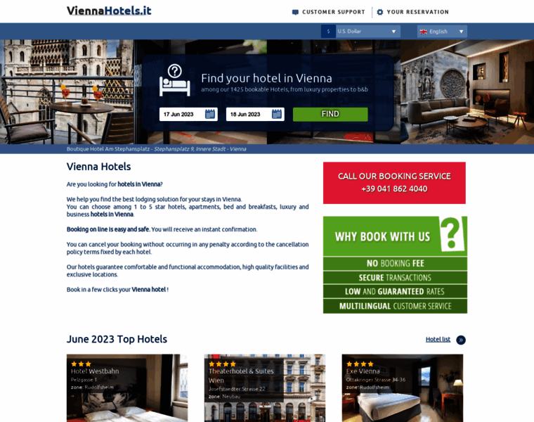 Viennahotels.it thumbnail