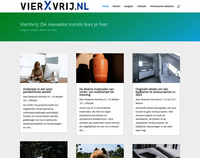 Vierxvrij.nl thumbnail