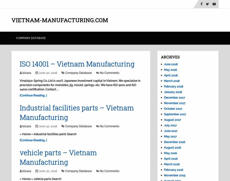 Vietnam-manufacturing.com thumbnail