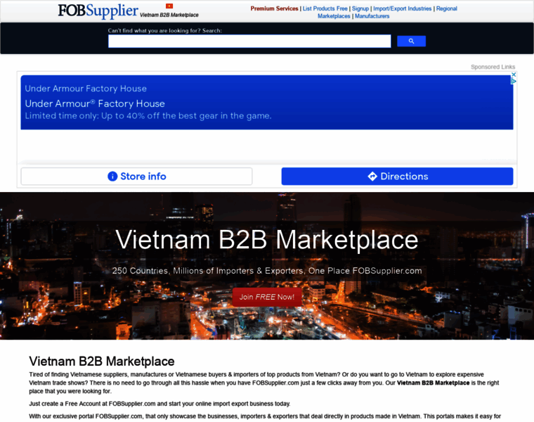 Vietnam.fobsupplier.com thumbnail