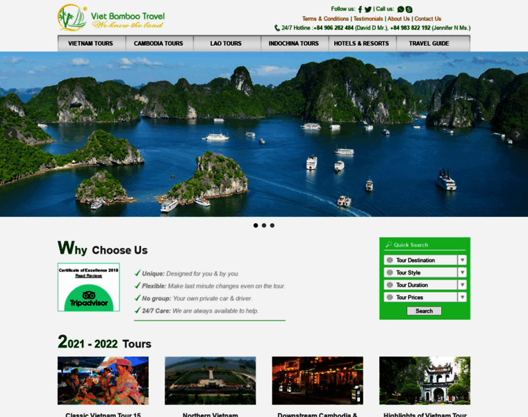 Vietnambambootravel.com thumbnail