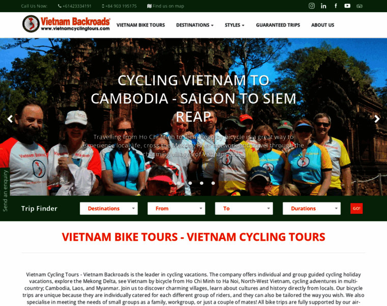 Vietnamcyclingtours.com thumbnail