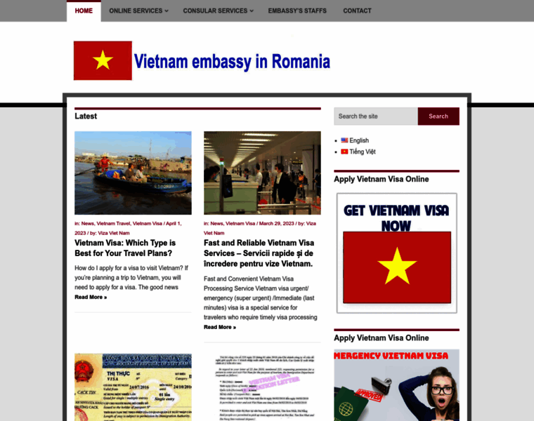 Vietnamembassy-romania.org thumbnail