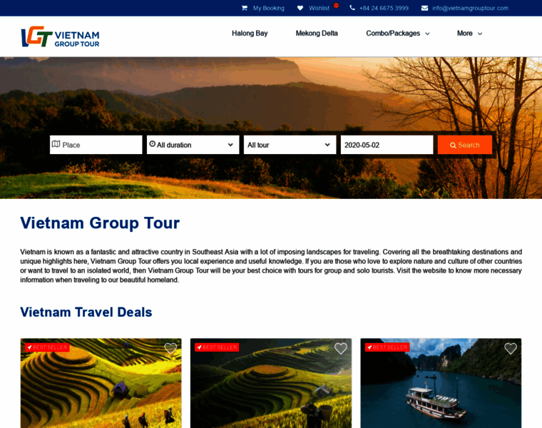 Vietnamgrouptour.com thumbnail