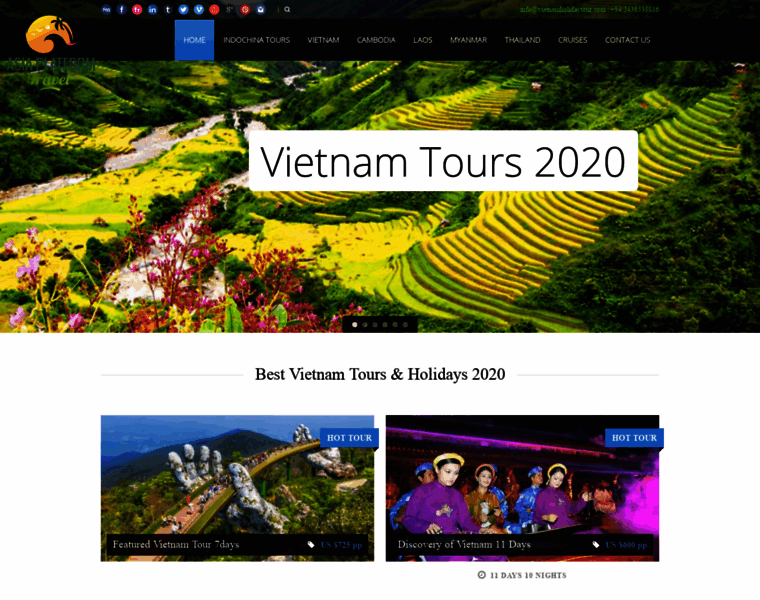 Vietnamholidaytour.com thumbnail