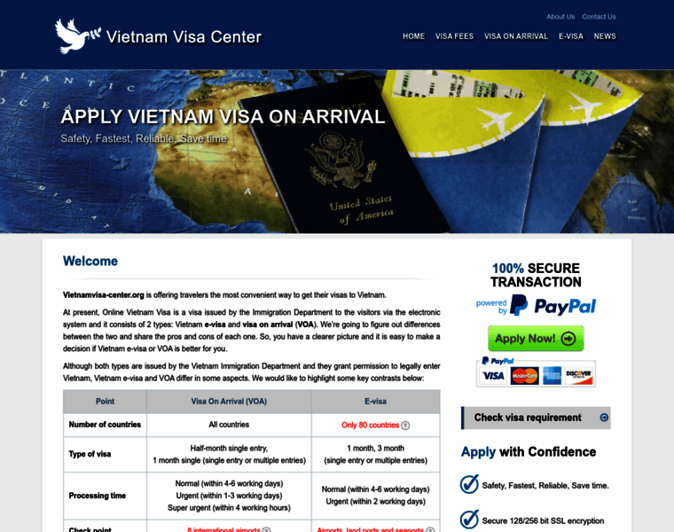 Vietnamvisa-center.org thumbnail