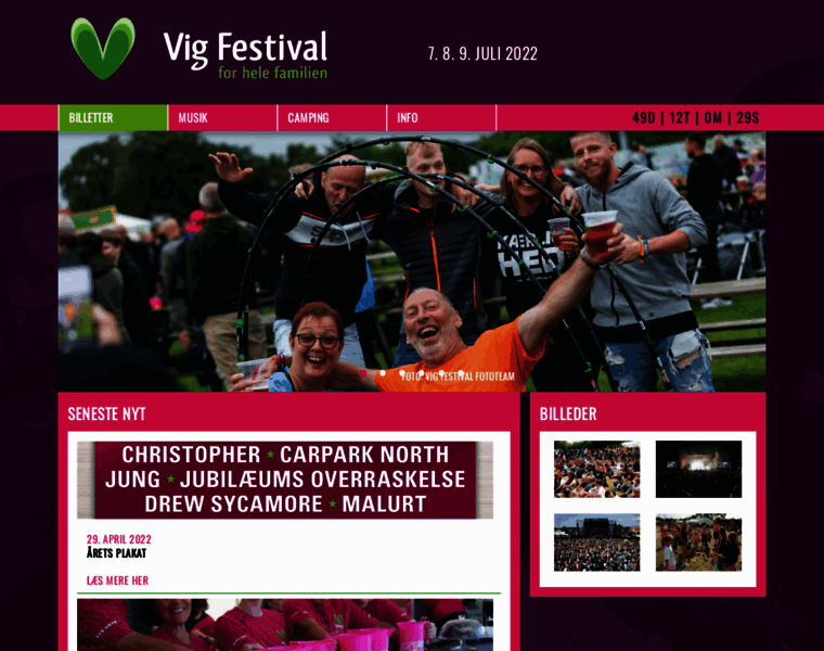 Vigfestival.dk thumbnail