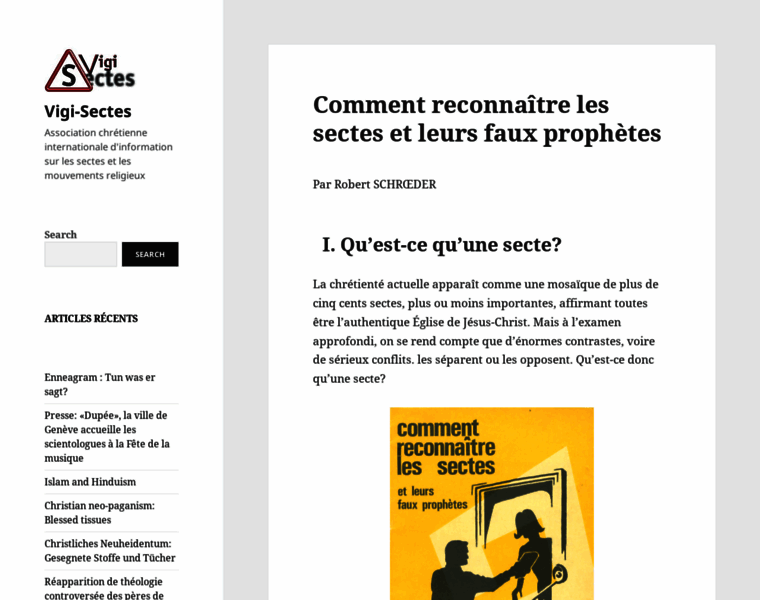 Vigi-sectes.org thumbnail