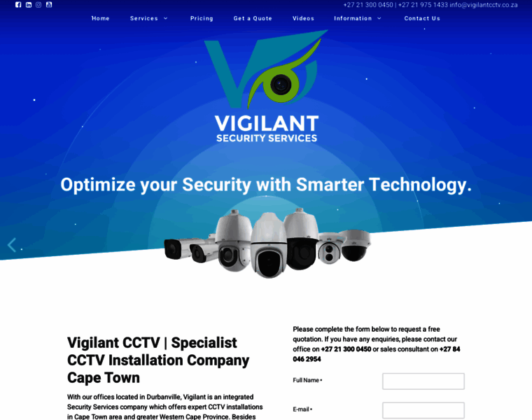 Vigilantcctv.co.za thumbnail
