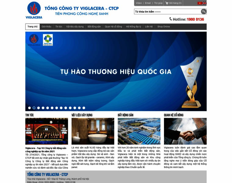 Viglacera.com.vn thumbnail
