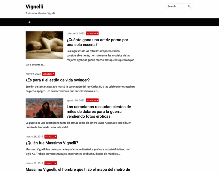 Vignelli.com thumbnail