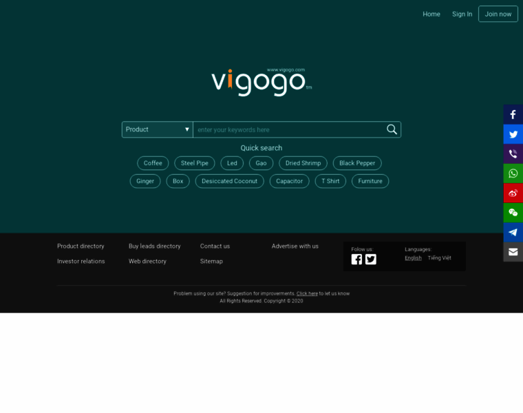 Vigogo.com thumbnail