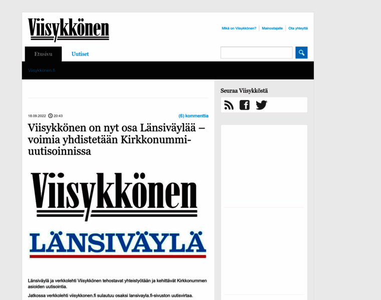Viisykkonen.fi thumbnail