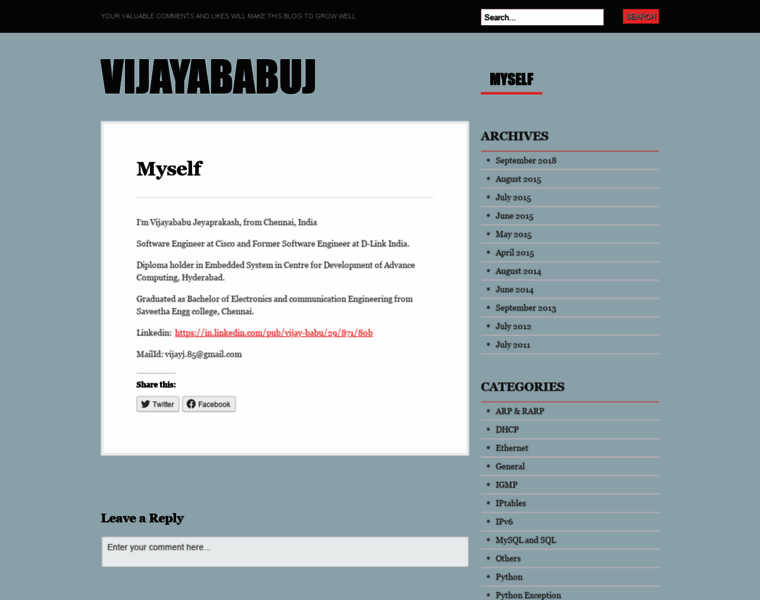 Vijayababuj.wordpress.com thumbnail