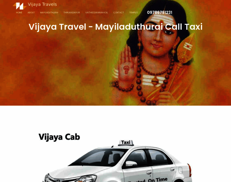 Vijayacabs.com thumbnail