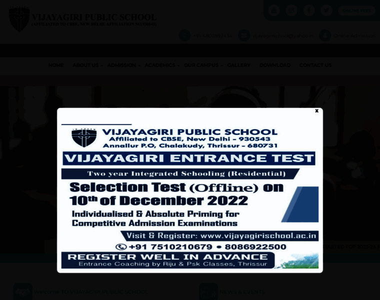 Vijayagirischool.ac.in thumbnail