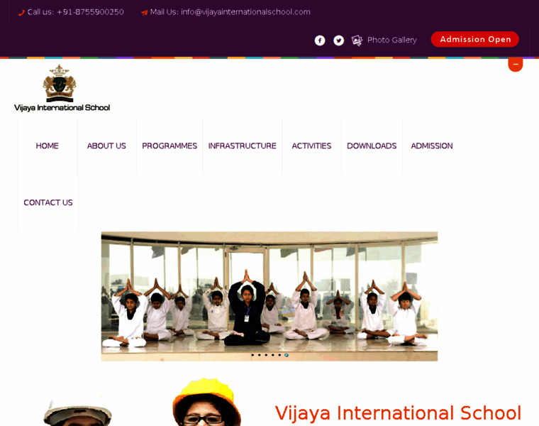 Vijayainternationalschool.com thumbnail
