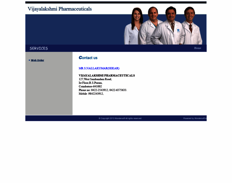Vijayalakshmipharmaceuticals.wsweborder.com thumbnail