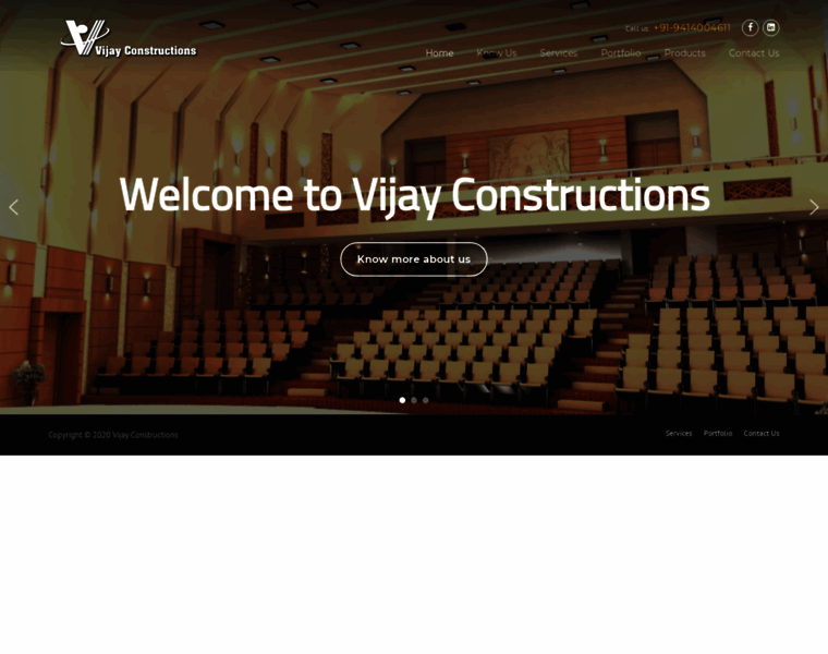 Vijayconstructions.org thumbnail