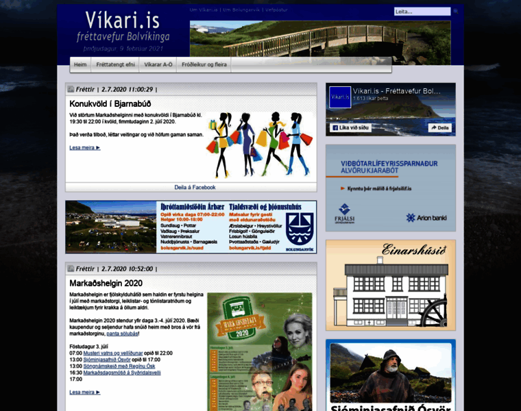 Vikari.is thumbnail