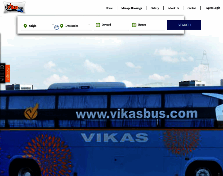 Vikasbus.com thumbnail