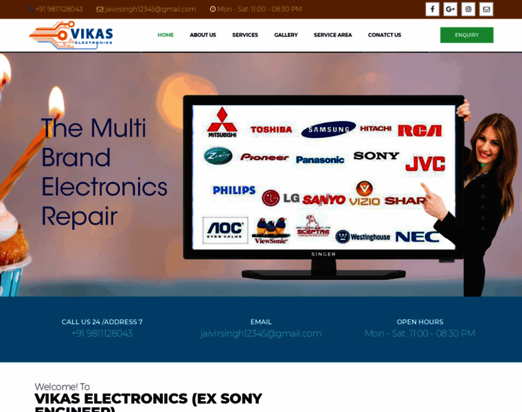 Vikaselectronics.in thumbnail