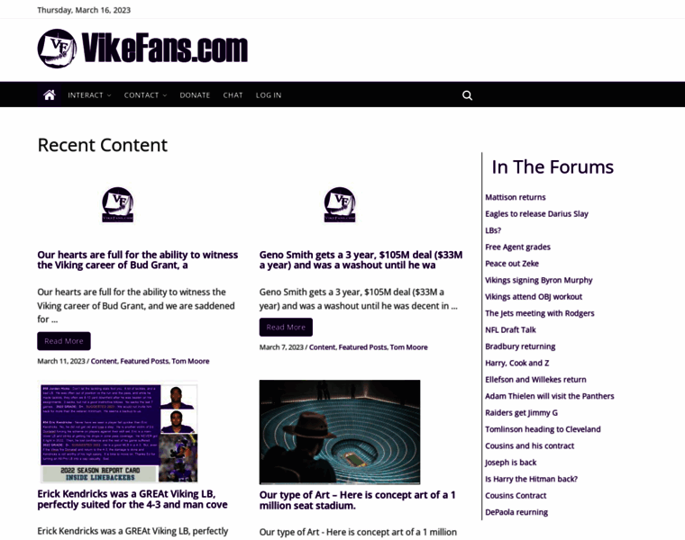 Vikefans.net thumbnail