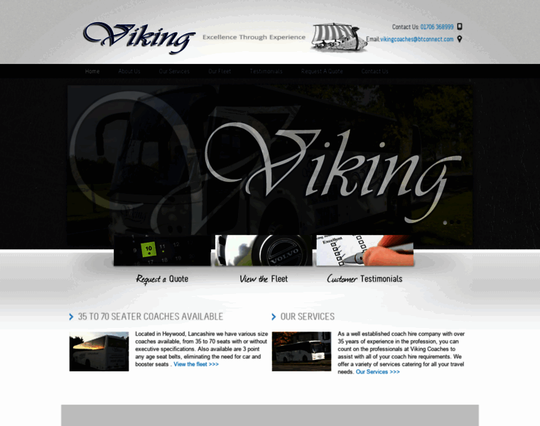 Viking-coaches.com thumbnail