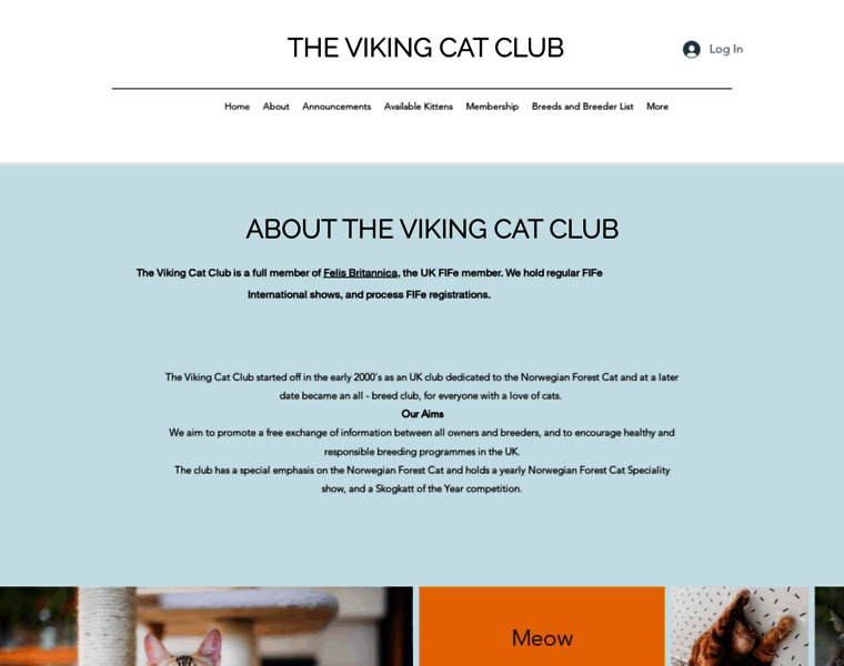 Vikingcatclub.com thumbnail