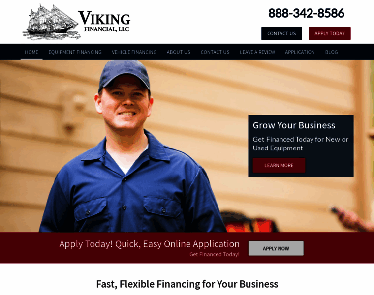 Vikingequipmentfinancing.com thumbnail